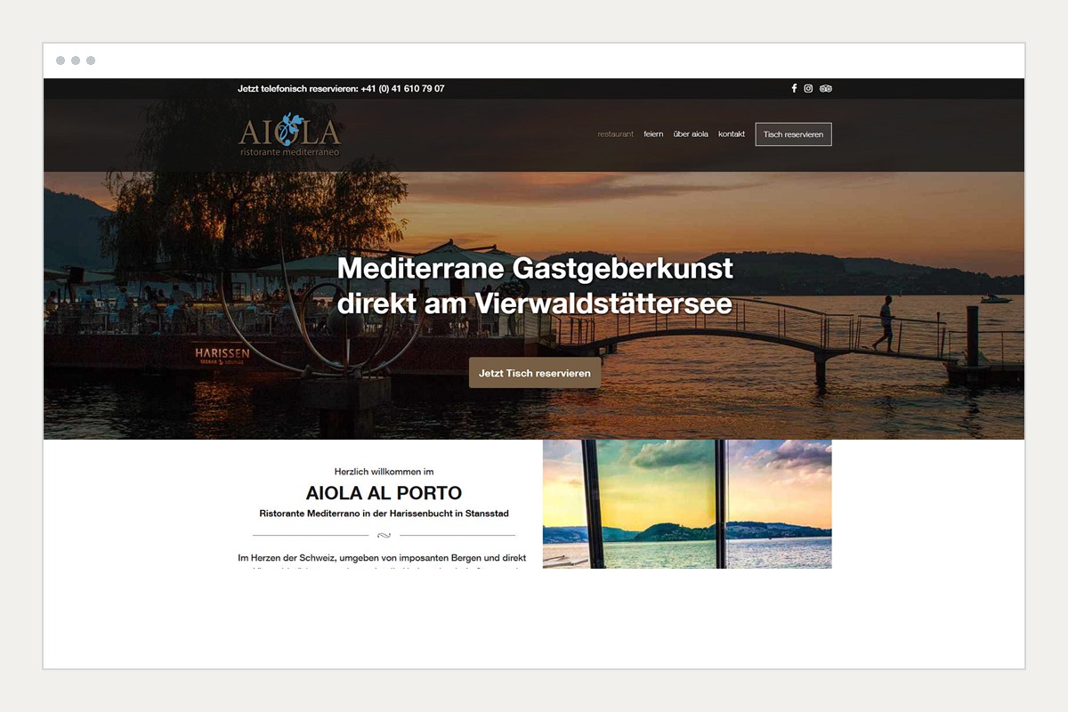 Projektansicht: Aiola Al Porto