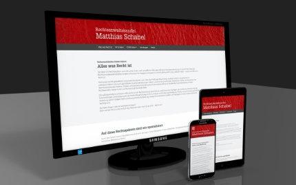 Entwicklung Kanzlei Website für Imageaufbau und Kommunikation