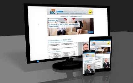 Entwicklung Website zur Neukundengewinnung